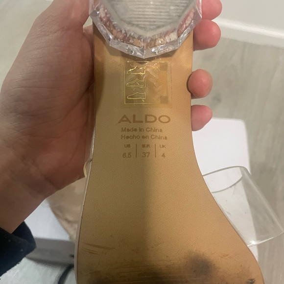 ALDO Clear Block Heel - Picture 6 of 6